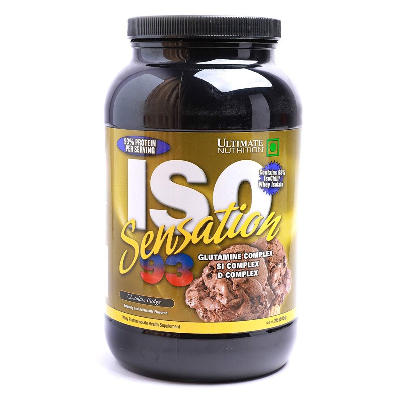 Ultimate Nutrition ISO Sensation 93 Supplements - 910 g (Vanilla Bean)